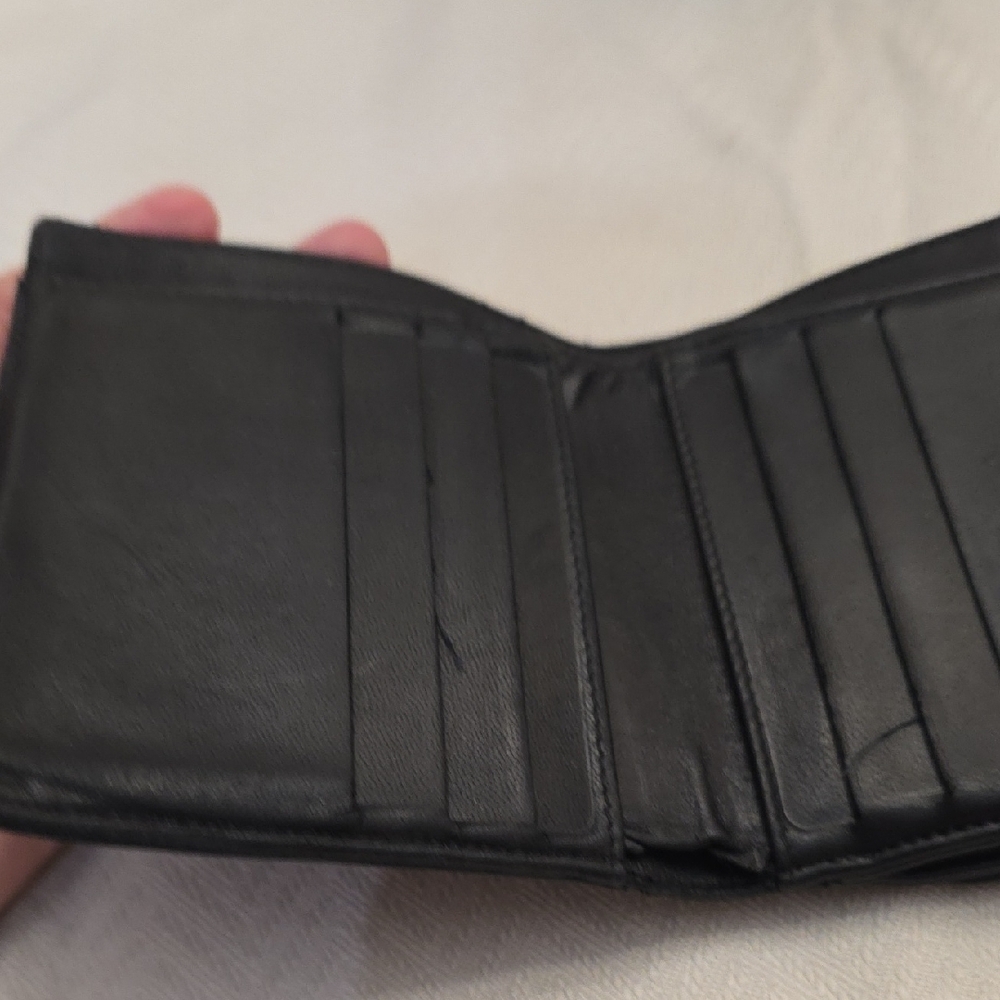 CHANEL Black Pebbled Leather Wallet - Picture 12 of 16
